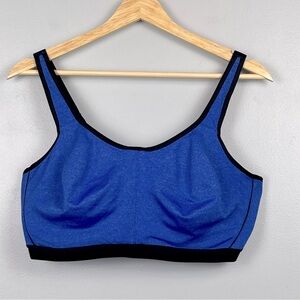 Wacoal Blue and Black Sports Bra